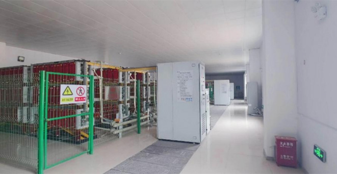 Shuifa Group Tongyu wind power 35kV direct-hang indoor water-cooled SVG project